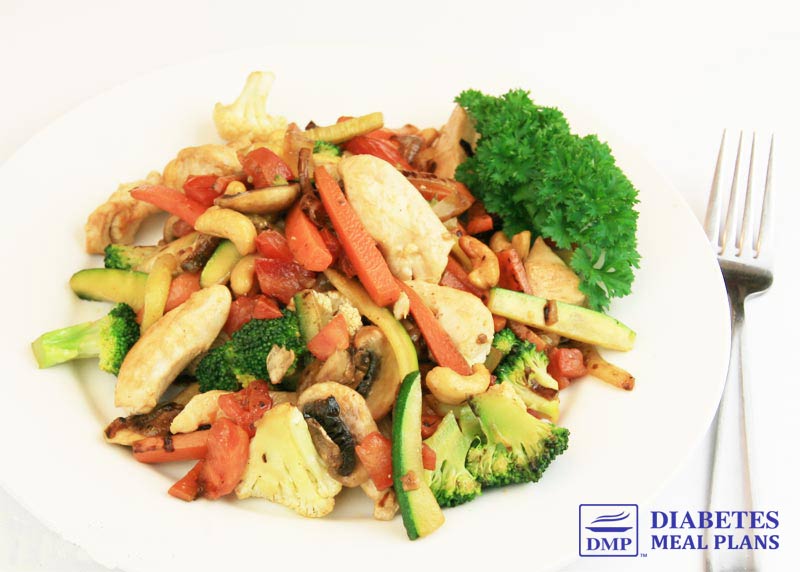 Chicken Cashew Veggie Stir Fry