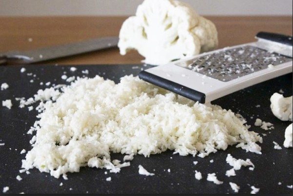 cauli-rice-grated