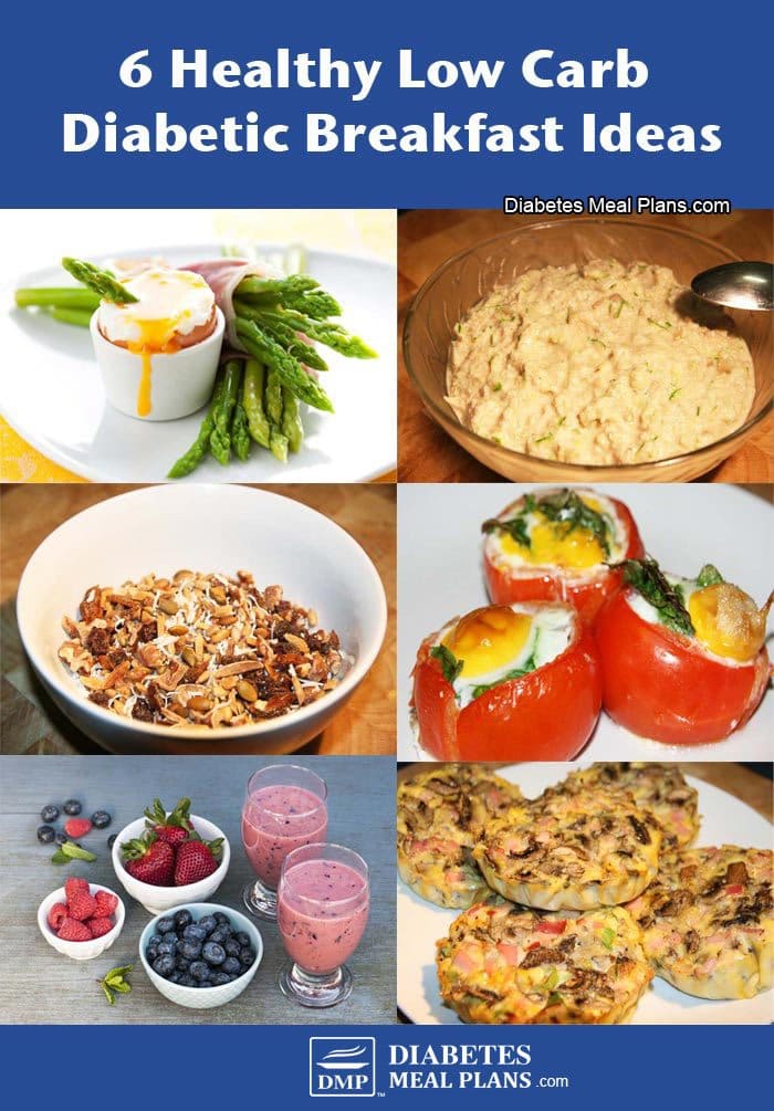 6 Healthy low carb diabetic breakfast ideas