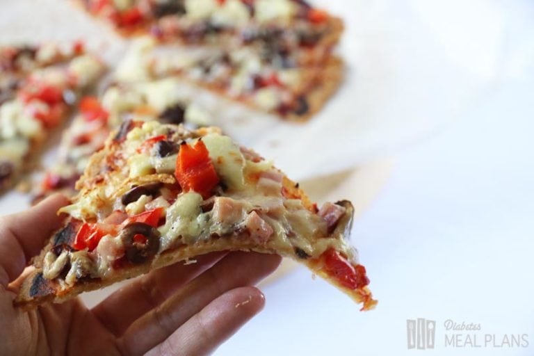 Low Carb Diabetic Pizza Crust