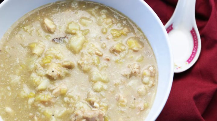 Diabetic Slow Cooker Recipe: Chicken Cauliflower Leek Soup