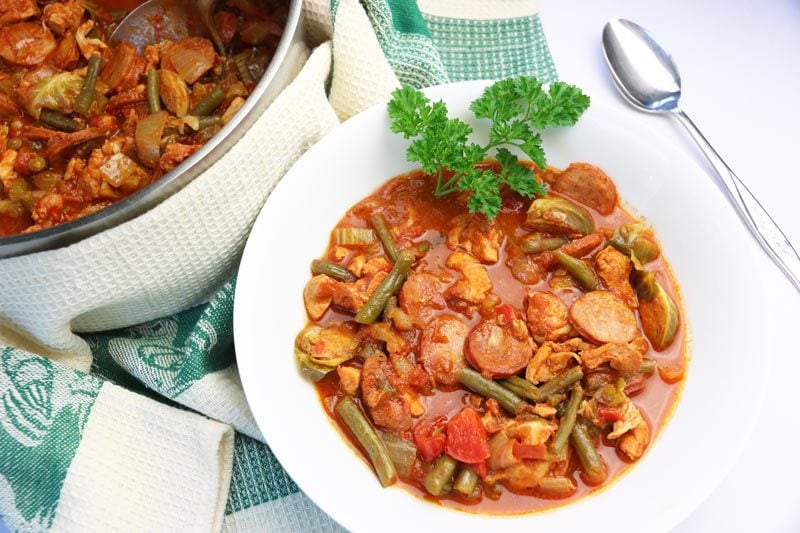 Diabetic Slow Cooker Recipe Chicken Chorizo Gumbo