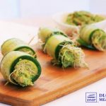 Diabetic Appetizer: Fresh Cucumber Rolls