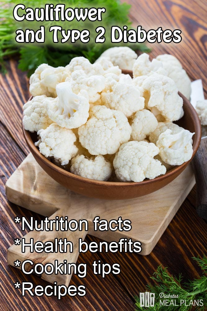 Cauliflower and type 2 diabetes