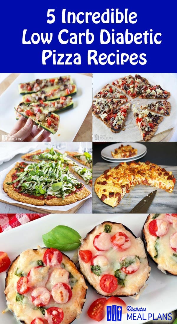 5 Incredible Low Carb Diabetic Pizza Recipes