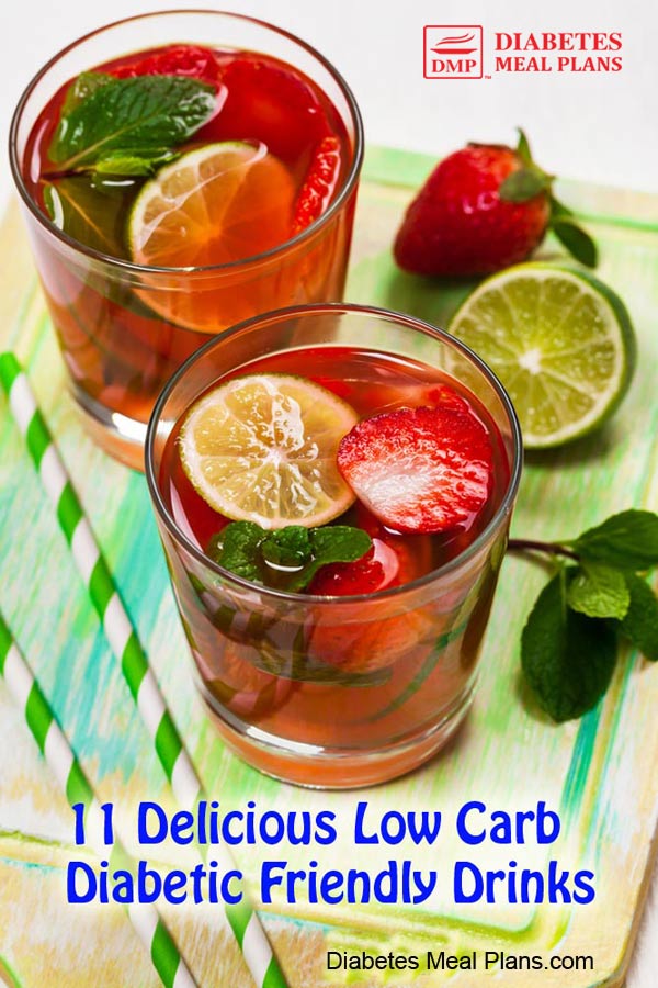 11+ Cold Healthy Diabetic Drinks