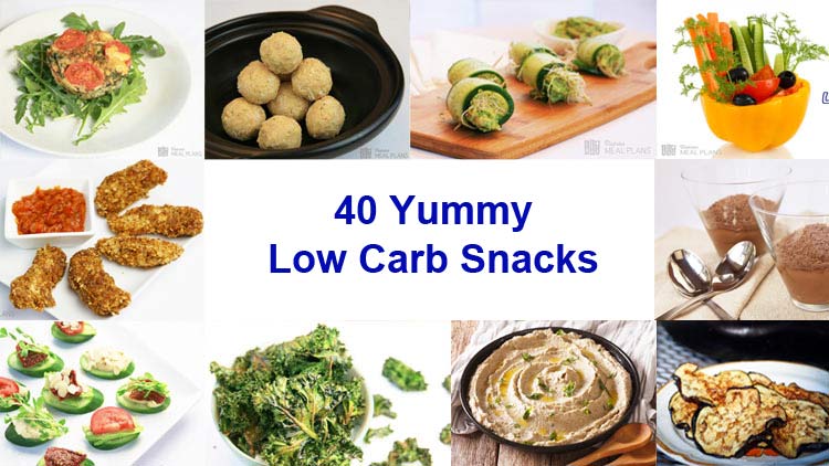 40 Low Carb Snacks for Diabetics