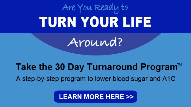 30 Day Turnaround Banner | Diabetes Meal Plans
