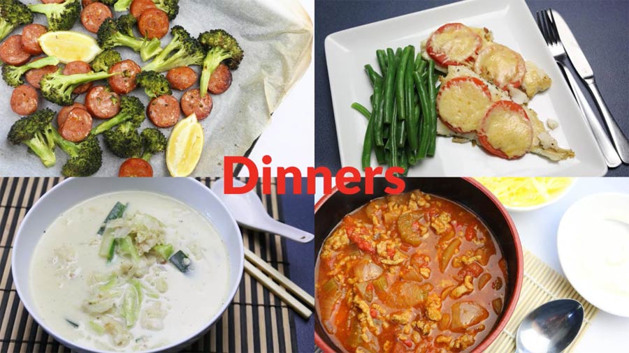 Featured dinners 1-22-18