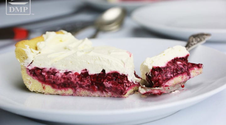 Low Carb Raspberry Cream Diabetic Pie (or make it Blueberry or Strawberry Pie)
