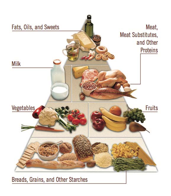 Diabetes Food Pyramid Lower Blood Sugar And A1c