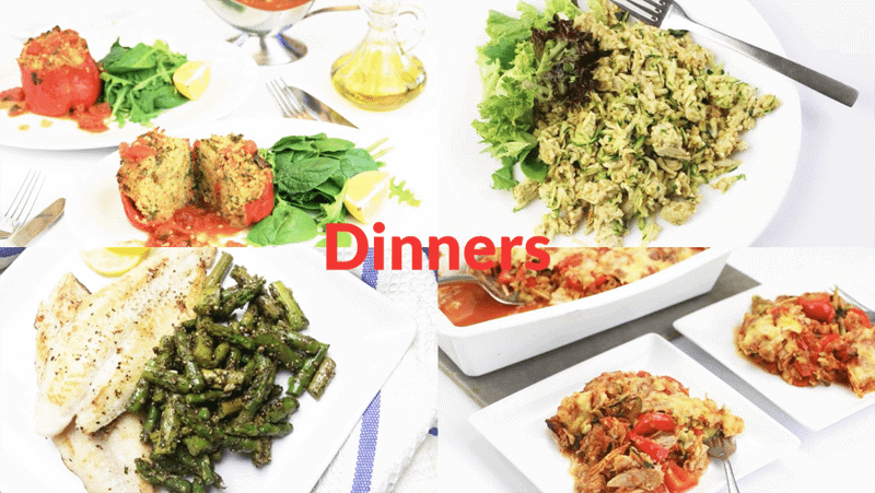 Featured Diabetic Dinners - Week 3-19-18