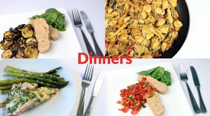 Diabetes Meal Plan: Week of 8/20/18