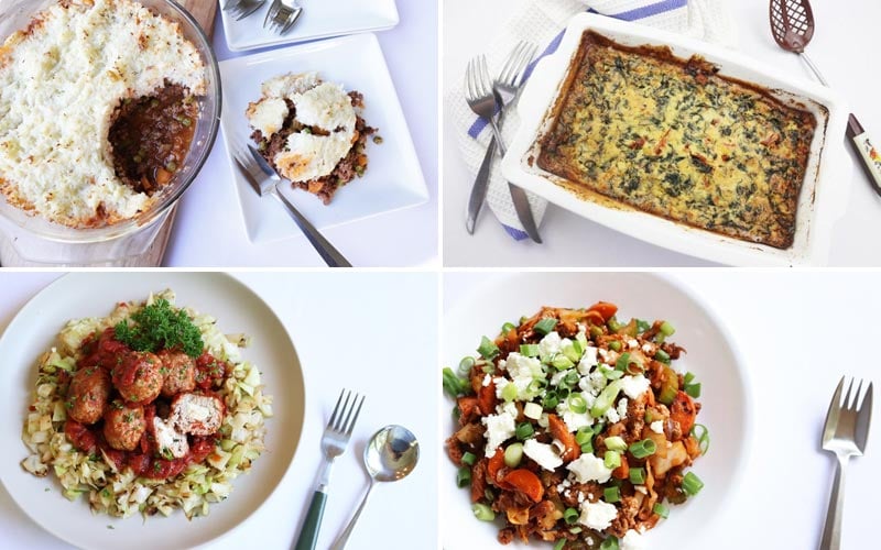Featured Low Carb Diabetic Dinners: Week of 1-7-19