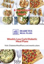 Diabetic Meal Plan: Week of 5/6/19