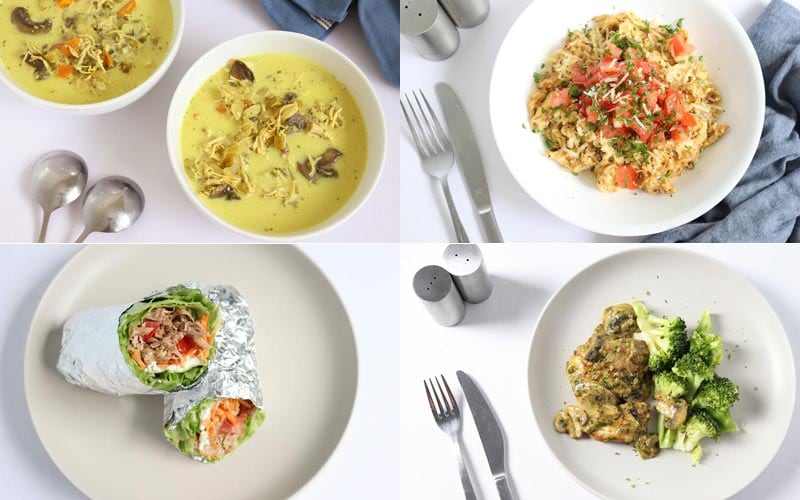 Low Carb Diabetic Meal Plan: Menu Week of 3/18/19