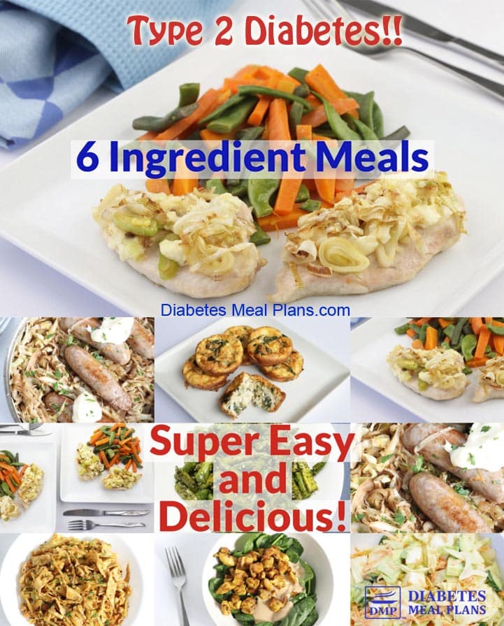 Low Carb Diabetic Meal Plan: Menu Week of 4/29/19