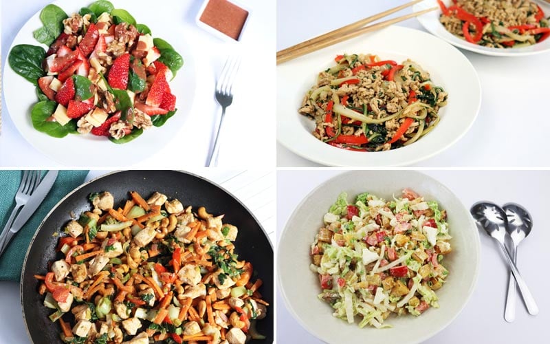 Low Carb Diabetic Meal Plan Preview: Menu Week of 9/16/19