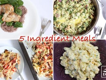 DMP 5 ingredient low carb meals