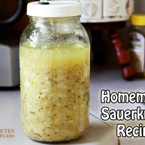 Homemade Sauerkraut Recipe